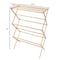 Hastings Home Bamboo Clothes Drying Rack, Collapsible and Compact for Indoor/Outdoor, for Hanging and Air-Drying 566274YDW - alternate 3